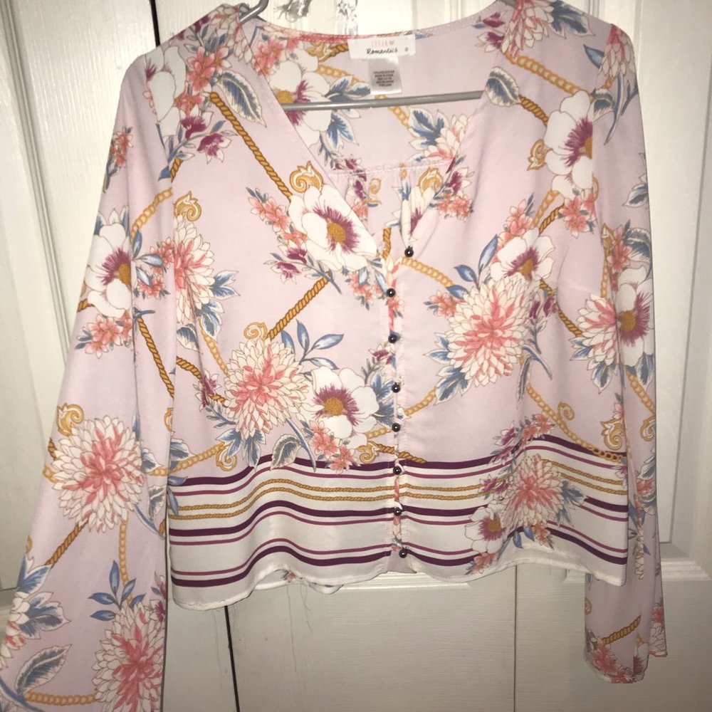 Long sleeve blouse